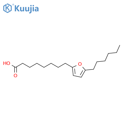2-Furanoctanoic acid,5-hexyl- structure