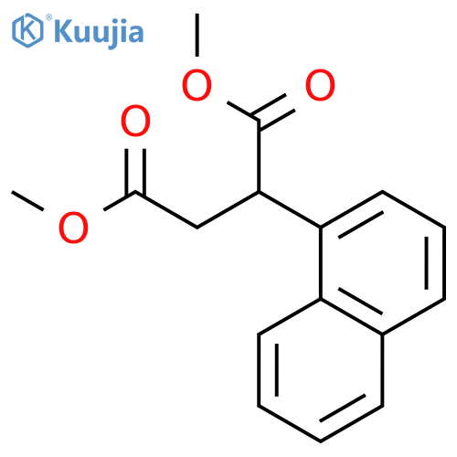 Butanedioic acid, 2-(2-naphthalenyl)-, 1,4-dimethyl ester structure