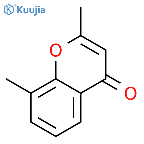 4H-1-Benzopyran-4-one, 2,8-dimethyl- structure