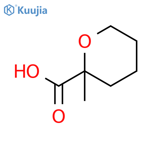 2-methyloxane-2-carboxylic acid structure
