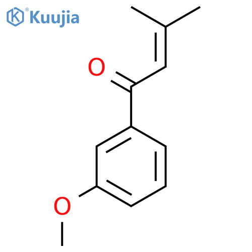2-Buten-1-one, 1-(3-methoxyphenyl)-3-methyl- structure