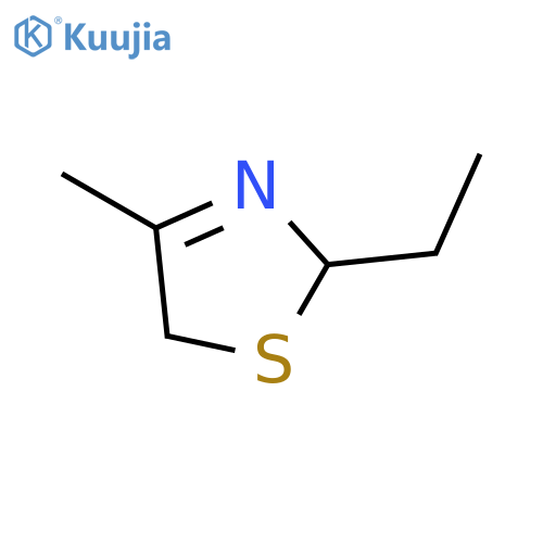 2-ethyl-4-methyl-2,5-dihydro-thiazole structure