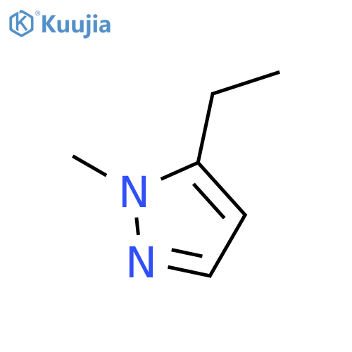 5-ethyl-1-methyl-pyrazole structure