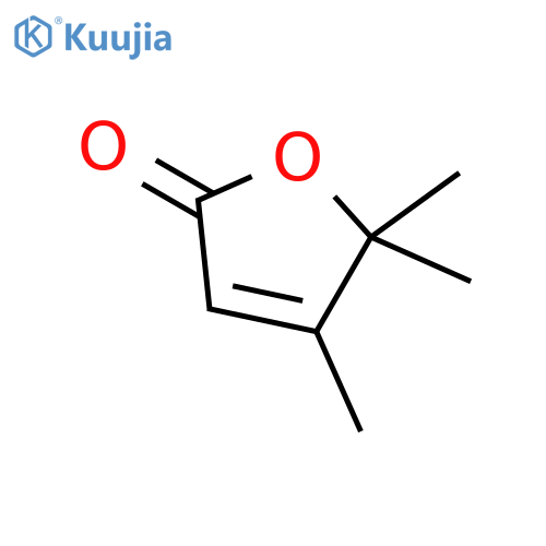 4,5,5-trimethyl-2,5-dihydrofuran-2-one structure