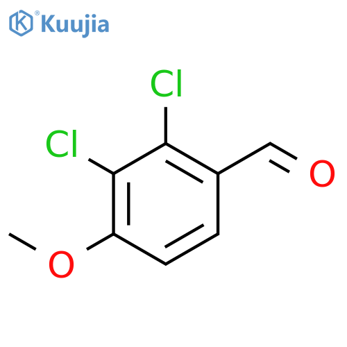 2,3-Dichloro-4-methoxybenzaldehyde structure