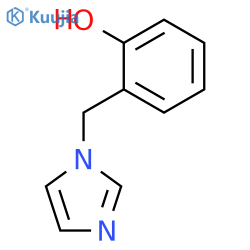 2-((1H-imidazol-1-yl)methyl)phenol structure