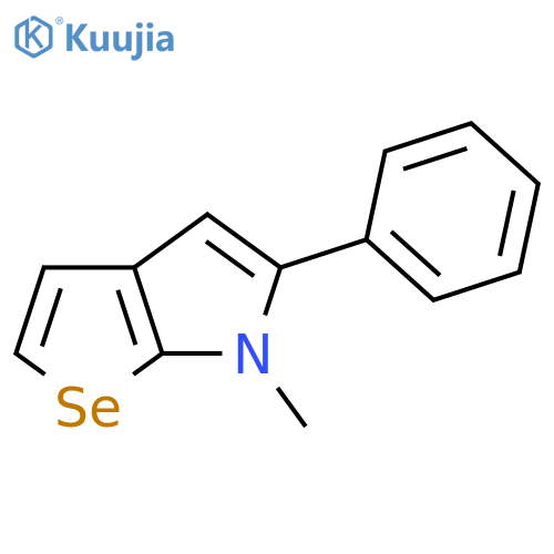 6H-Selenolo[2,3-b]pyrrole, 6-methyl-5-phenyl- structure