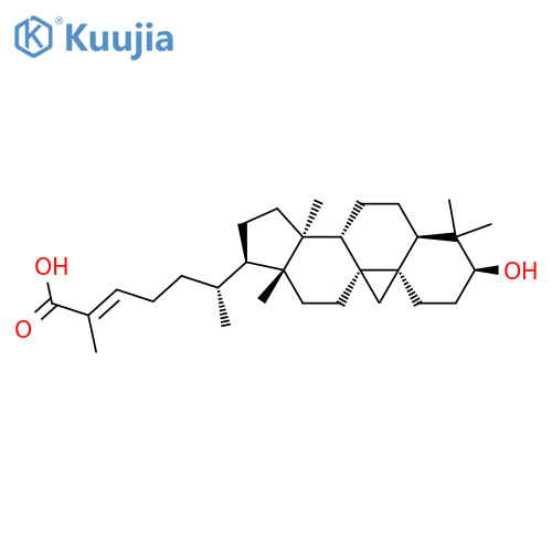 Mangiferolic acid structure