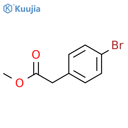 methyl 2-(4-bromophenyl)acetate structure