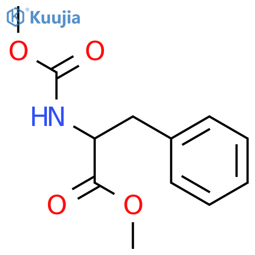 (S)-Methyl 2-((methoxycarbonyl)amino)-3-phenylpropanoate structure