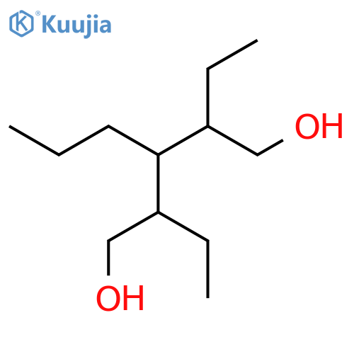 2,4-Diethyl-3-propyl-1,5-pentanediol structure
