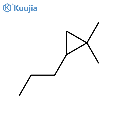 1,1-Dimethyl-2-propyl-cyclopropane structure
