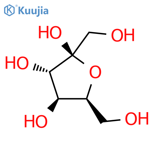 beta-L-Sorbofuranose structure