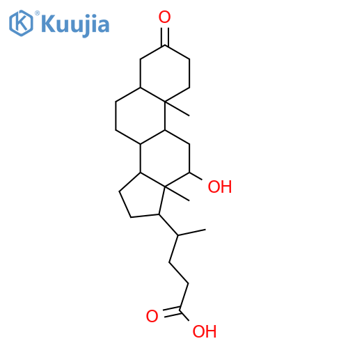 3-Oxo-12a-hydroxy-5b-cholanoic Acid structure