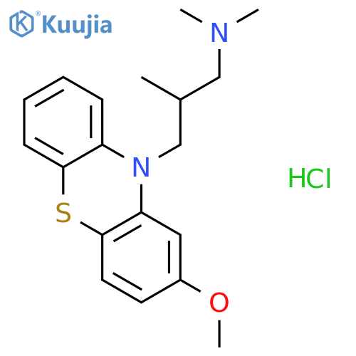 rac Methotrimeprazine Hydrochloride structure