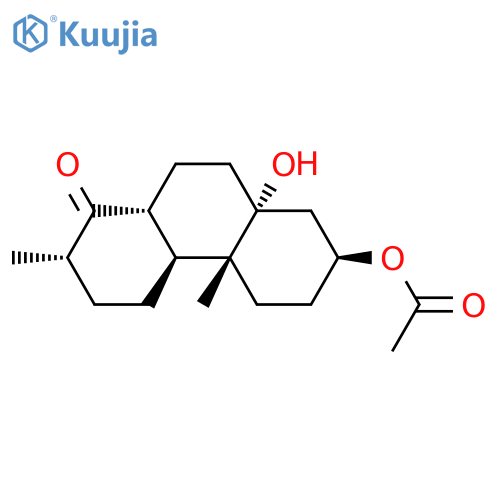 [(2S,4Ar,4bS,7S,8aR,10aR)-10a-hydroxy-4a,7-dimethyl-8-oxo-2,3,4,4b,5,6,7,8a,9,10-decahydro-1H-phenanthren-2-yl] acetate structure