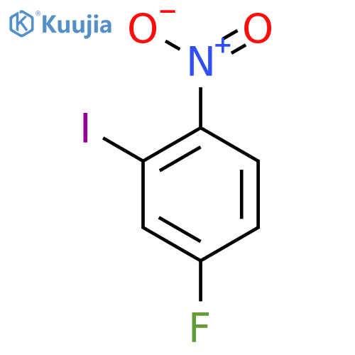 4-fluoro-2-iodo-1-nitro-benzene structure