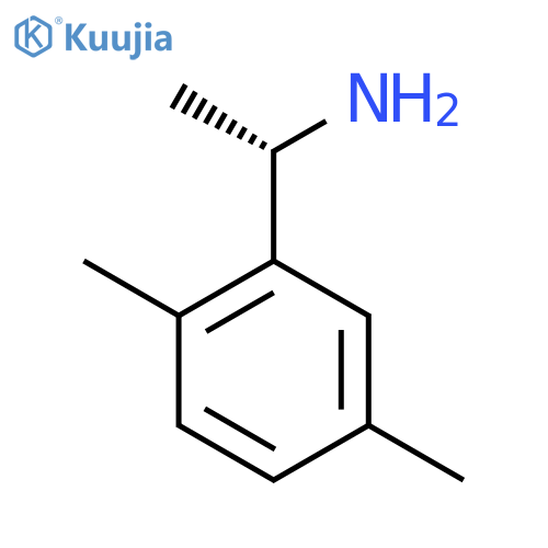 (1S)-1-(2,5-dimethylphenyl)ethan-1-amine structure