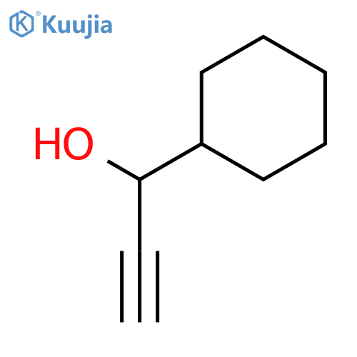1-cyclohexylprop-2-yn-1-ol structure