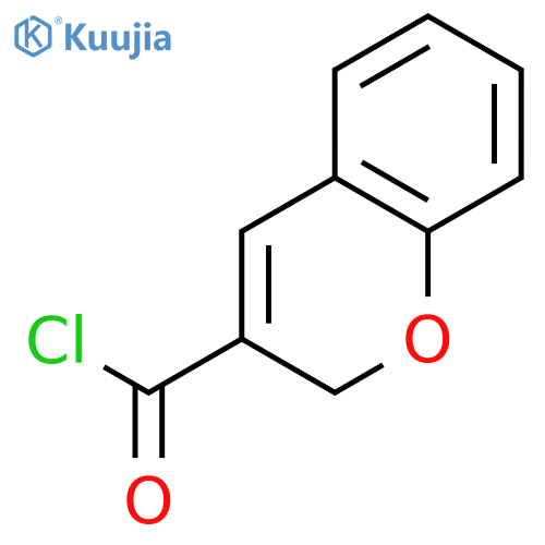 2H-1-Benzopyran-3-carbonylchloride structure