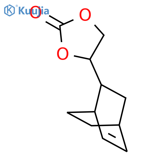 1,3-Dioxolan-2-one, 4-bicyclo[2.2.2]oct-5-en-2-yl- structure