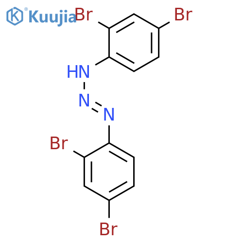 1-Triazene, 1,3-bis(2,4-dibromophenyl)-, (1E)- structure