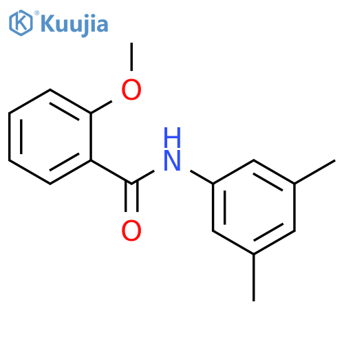 2-Methoxy-N-(3,5-dimethylphenyl)benzamide structure