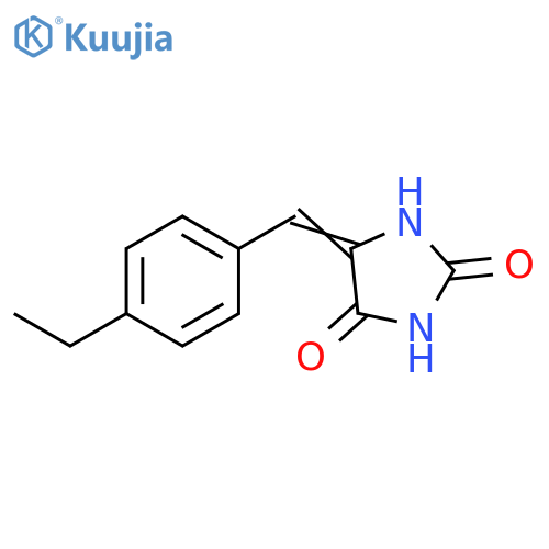 2,4-Imidazolidinedione,5-[(4-ethylphenyl)methylene]- structure
