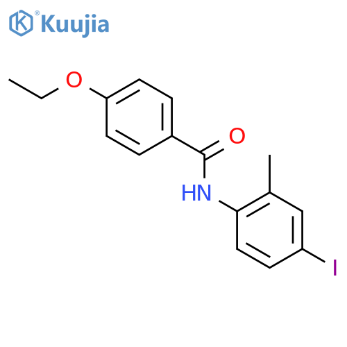 4-Ethoxy-N-(4-iodo-2-methylphenyl)benzamide structure