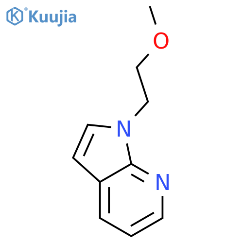 1-(2-methoxyethyl)-1H-Pyrrolo[2,3-b]pyridine structure