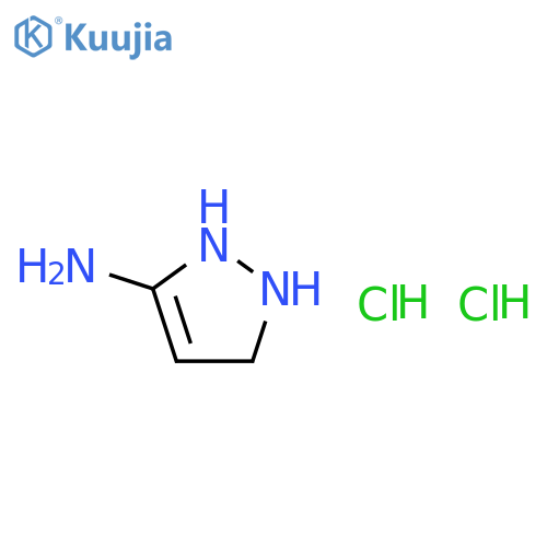 2,5-dihydro-1H-pyrazol-3-amine dihydrochloride structure