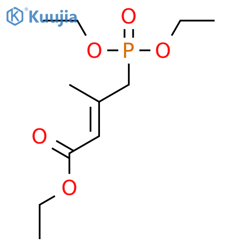 Triethyl 3-Methyl-4-phosphono-2-butenoate (~90%) structure
