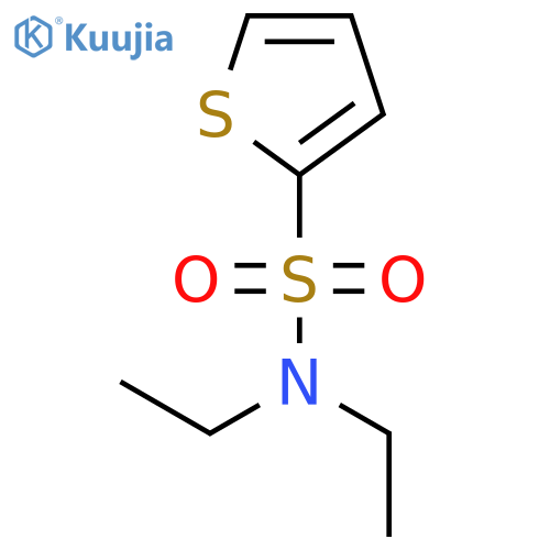 2-Thiophenesulfonamide, N,N-diethyl- structure