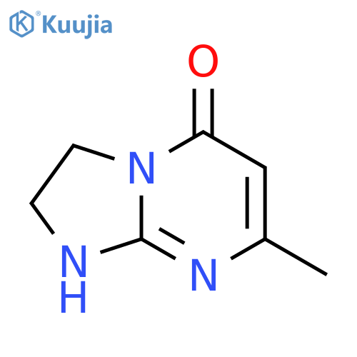 7-methyl-1H,2H,3H,5H-imidazo[1,2-a]pyrimidin-5-one structure