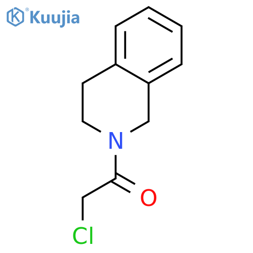 2-(Chloroacetyl)-1,2,3,4-tetrahydroisoquinoline structure