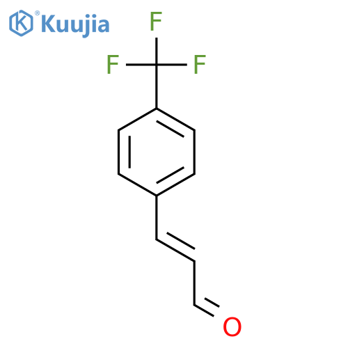 3-(4-(Trifluoromethyl)phenyl)acrylaldehyde structure