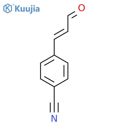 4-(3-Oxoprop-1-en-1-yl)benzonitrile structure