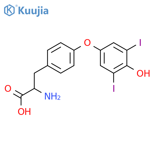 3’,5’-Diiodo-L-thyronine structure