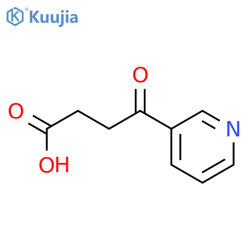 4-Oxo-4-(pyridin-3-yl)butanoic acid structure