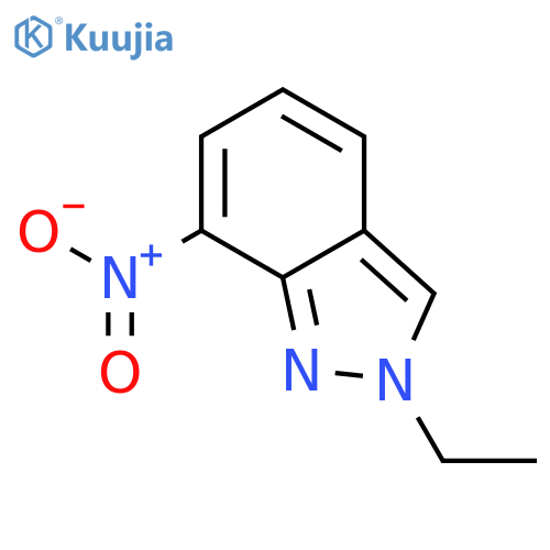 2-?ethyl-?7-?nitro-2H-?Indazole structure