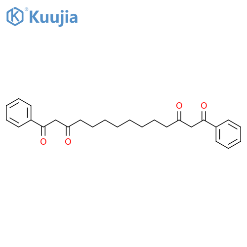 1,3,12,14-Tetradecanetetrone,1,14-diphenyl- structure