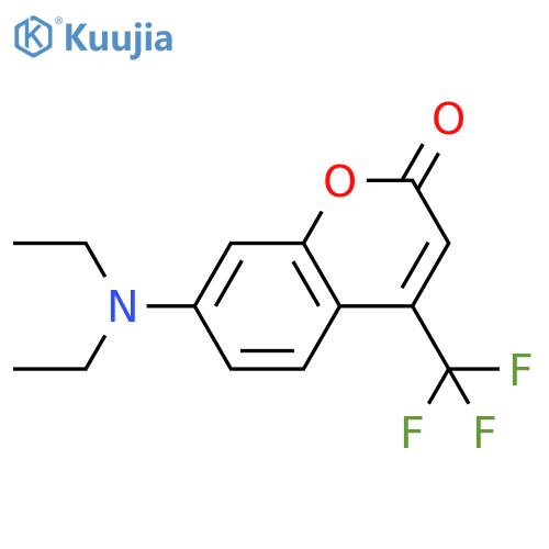 2H-1-Benzopyran-2-one, 7-(diethylamino)-4-(trifluoromethyl)- structure