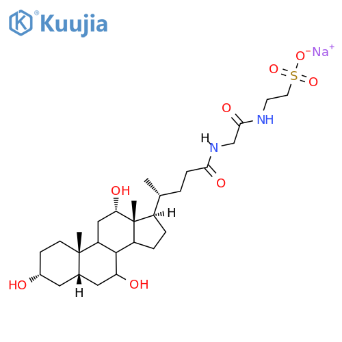 Sodium tauroglycocholate structure
