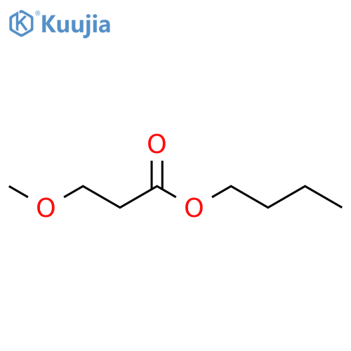 Propanoic acid,3-methoxy-, butyl ester structure