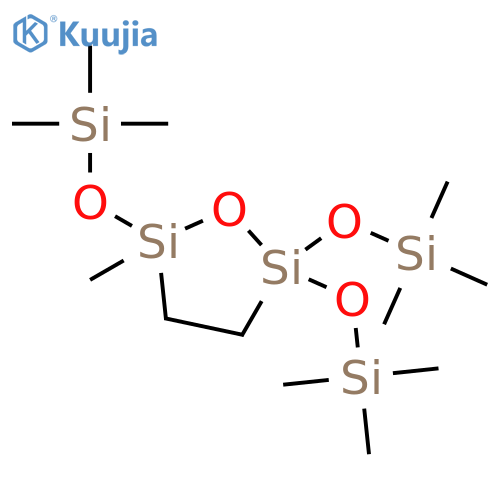 1-Oxa-2,5-disilacyclopentane, 2-methyl-2,5,5-tris[(trimethylsilyl)oxy]- structure