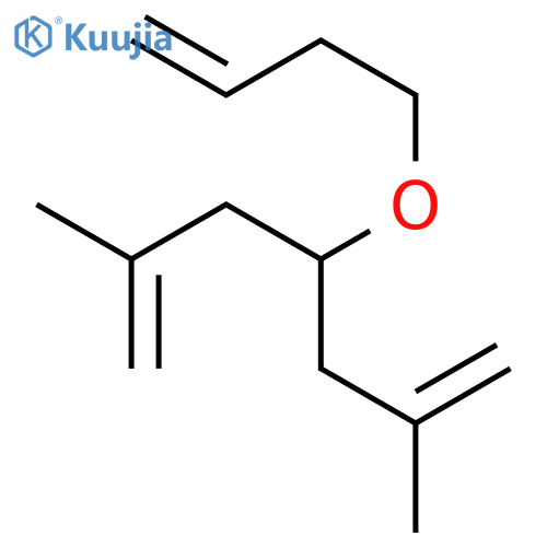 1,6-Heptadiene, 4-(3-butenyloxy)-2,6-dimethyl- structure
