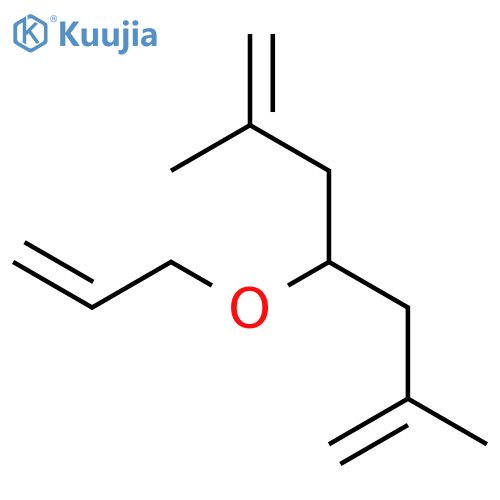 1,6-Heptadiene, 2,6-dimethyl-4-(2-propenyloxy)- structure