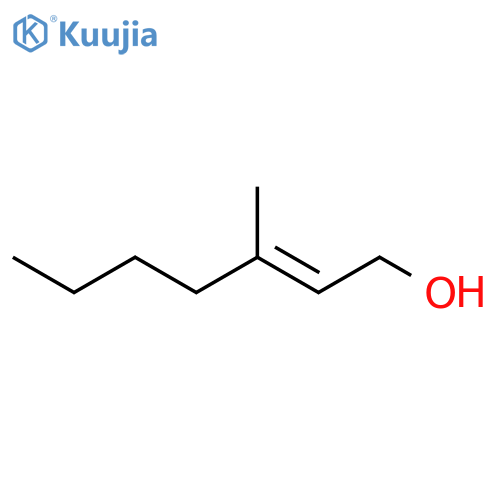 2-Hepten-1-ol, 3-methyl- structure