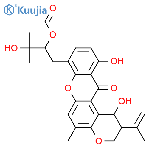Tajixanthone hydrate; 2'-O-Formyl structure