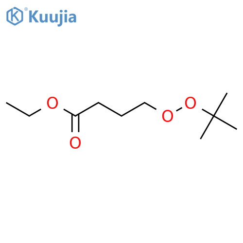 Butanoic acid, 4-[(1,1-dimethylethyl)dioxy]-, ethyl ester structure